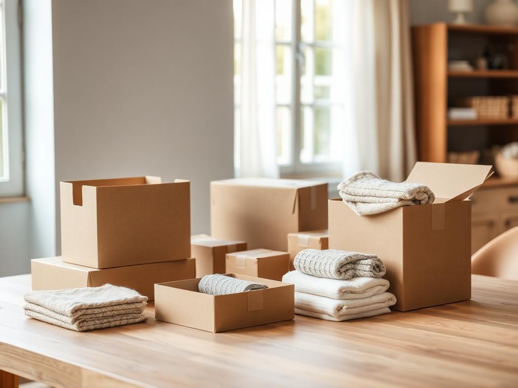 Consumer goods and retail products prepared for selling